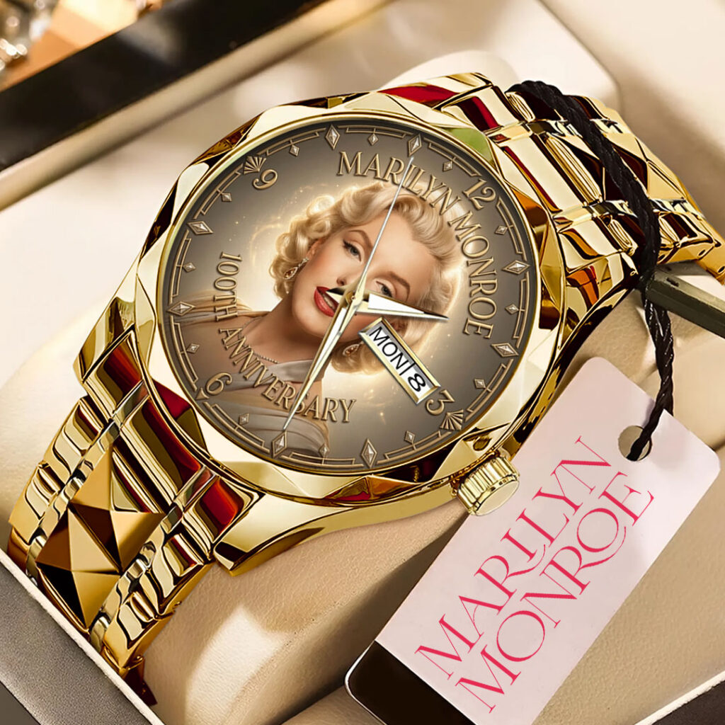 Marilyn Monroe 100th Anniversary Alloy Luxury Quartz Watch - TMTHU7777