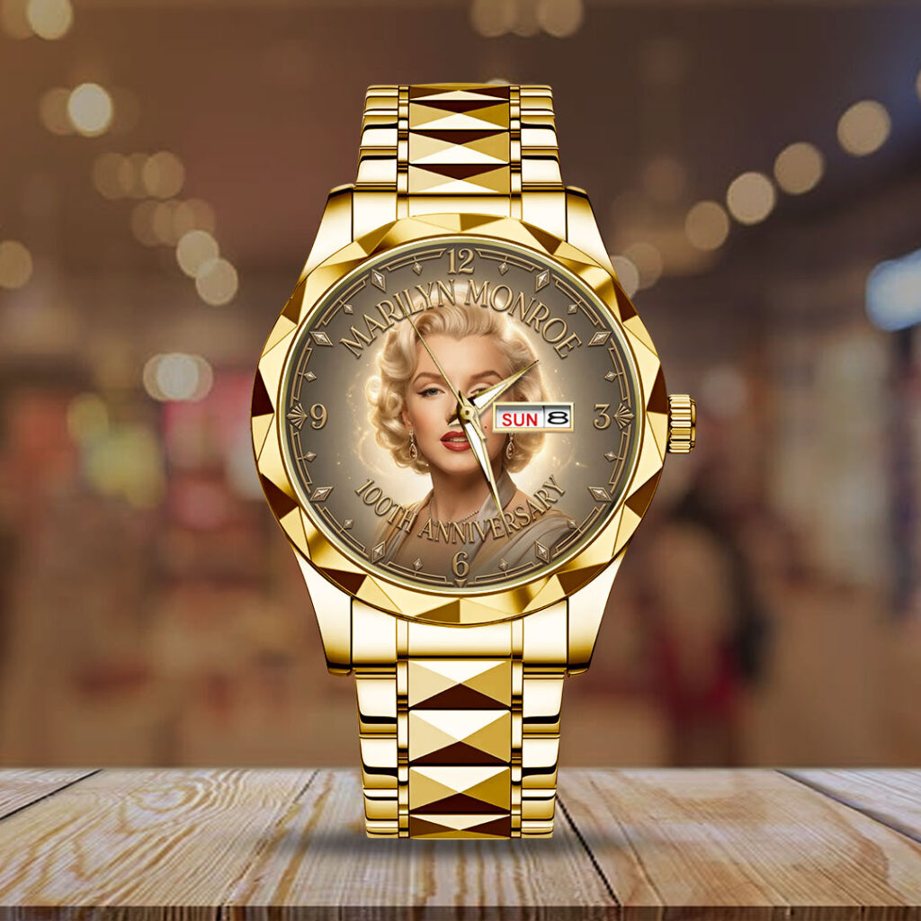 Marilyn Monroe 100th Anniversary Alloy Luxury Quartz Watch - TMTHU7777