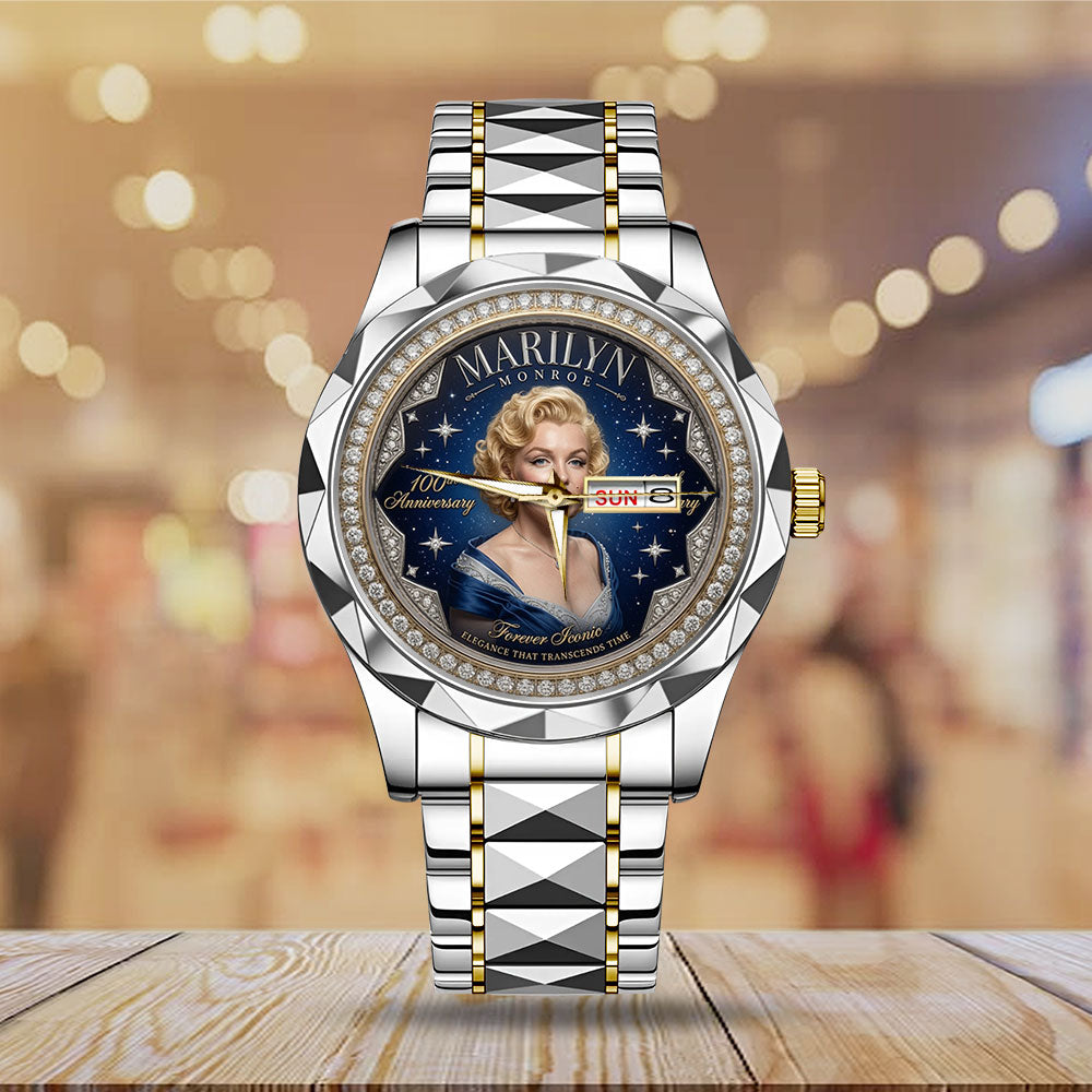 Marilyn Monroe 100th Anniversary Alloy Luxury Quartz Watch - TMTHU7939