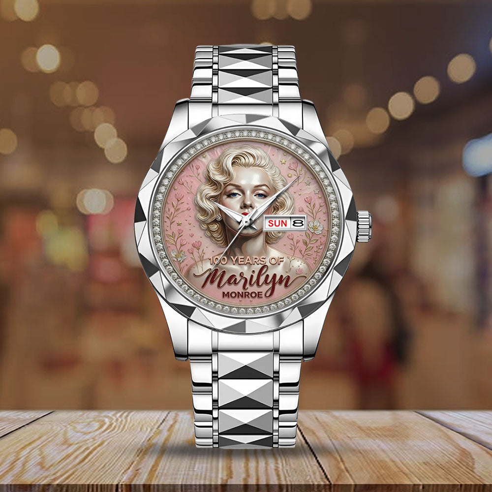 Marilyn Monroe 100th Anniversary Alloy Luxury Quartz Watch - TMTHU7940