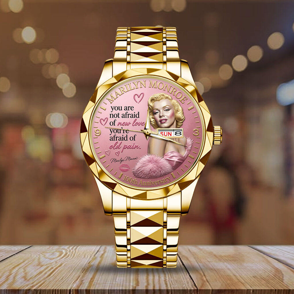 Marilyn Monroe 100th Anniversary Alloy Luxury Quartz Watch - TMTHU7944