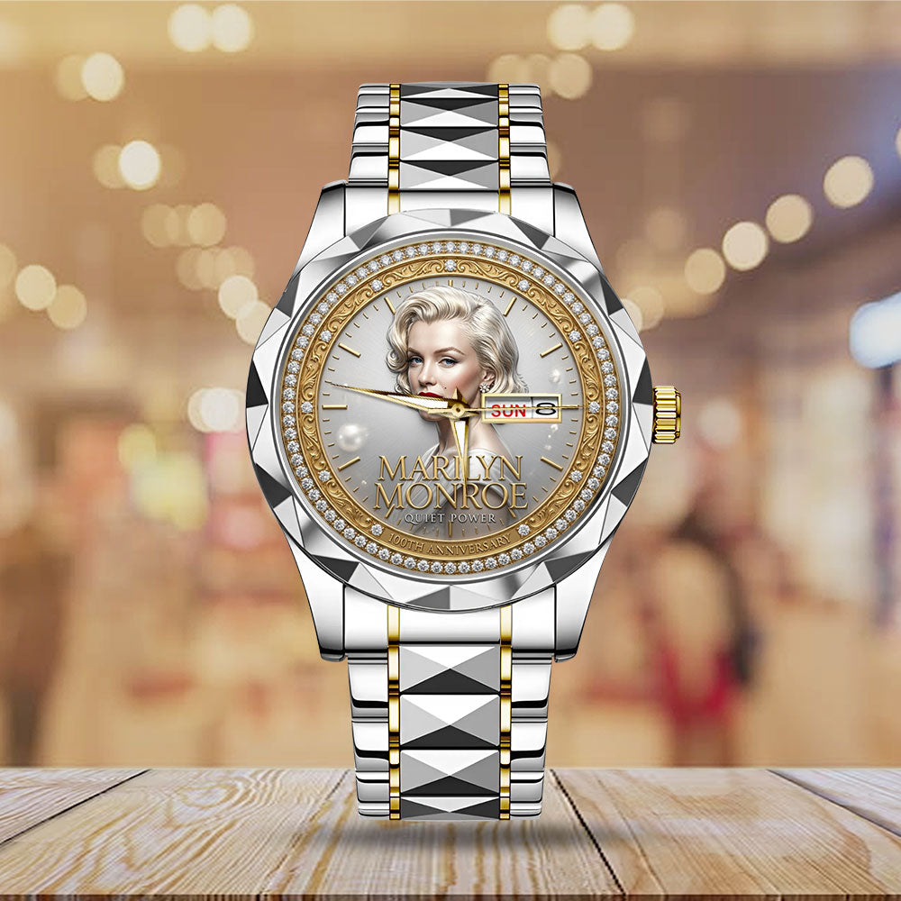 Marilyn Monroe 100th Anniversary Alloy Luxury Quartz Watch - TMTHU7942