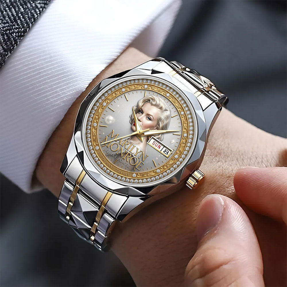Marilyn Monroe 100th Anniversary Alloy Luxury Quartz Watch - TMTHU7942