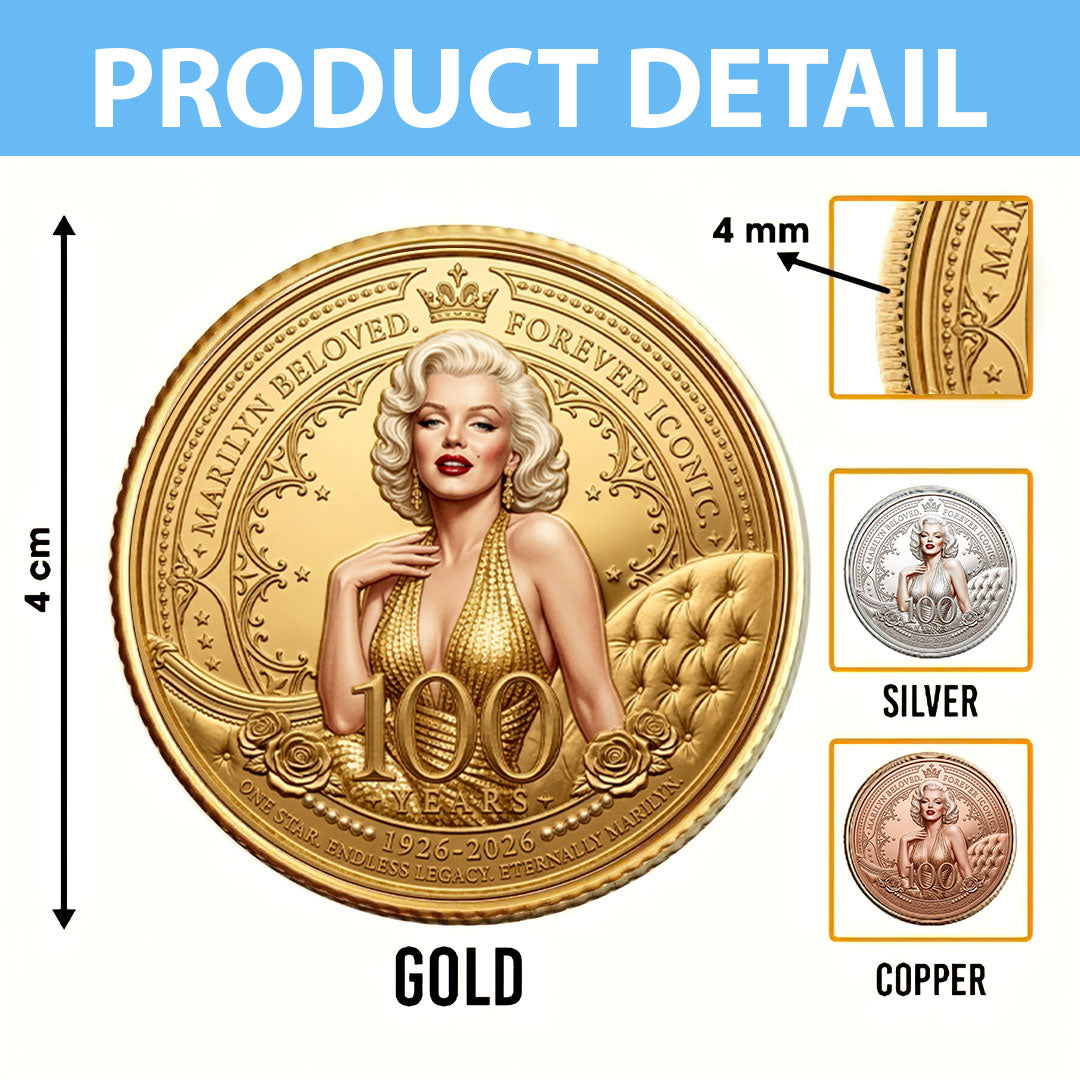 Marilyn Monroe 100th Anniversary Commemorative Coin – HOATT19679