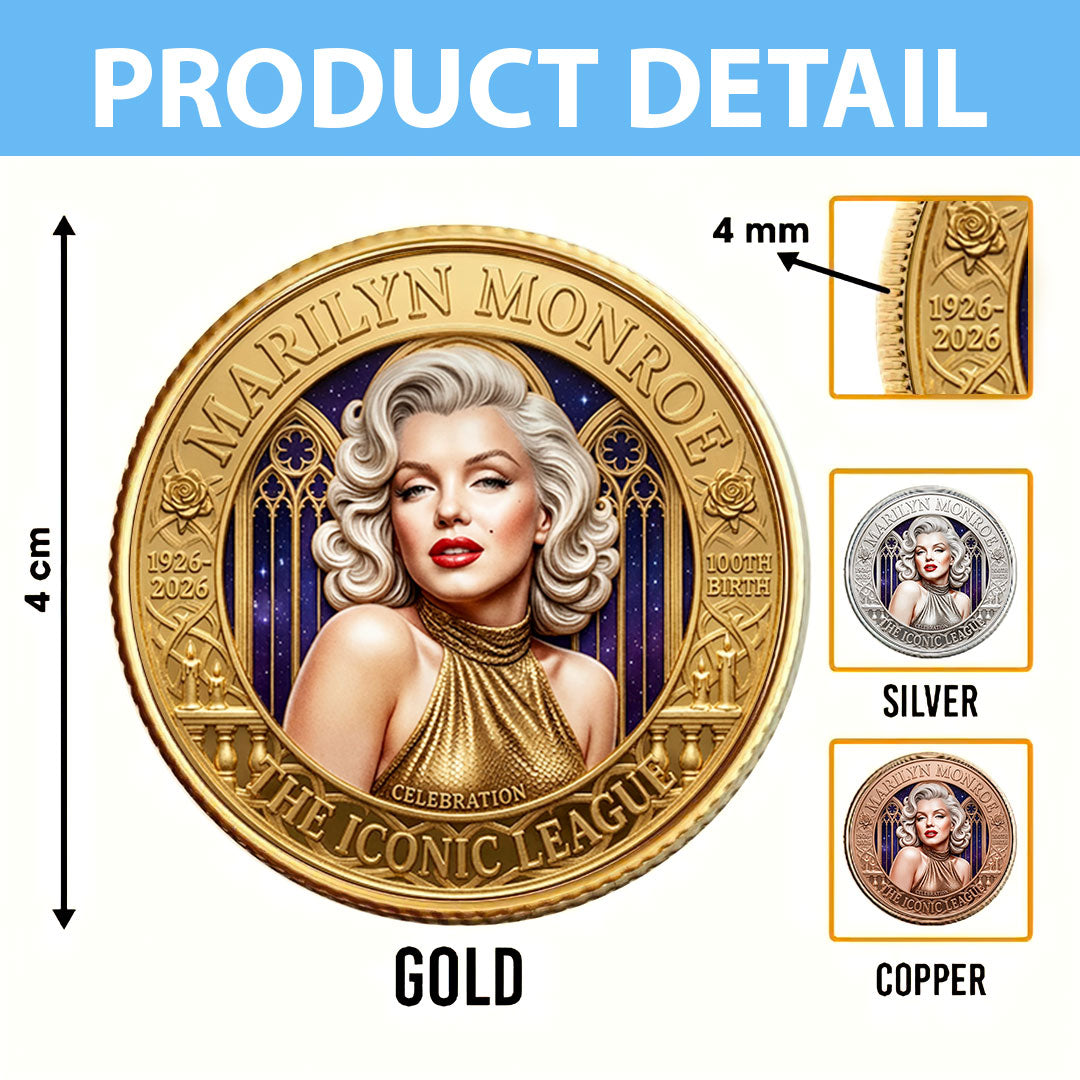Marilyn Monroe 100th Anniversary Commemorative Coin – HOATT19681