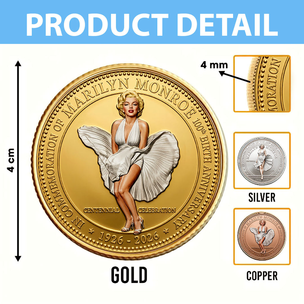Marilyn Monroe 100th Anniversary Commemorative Coin – HOATT19683