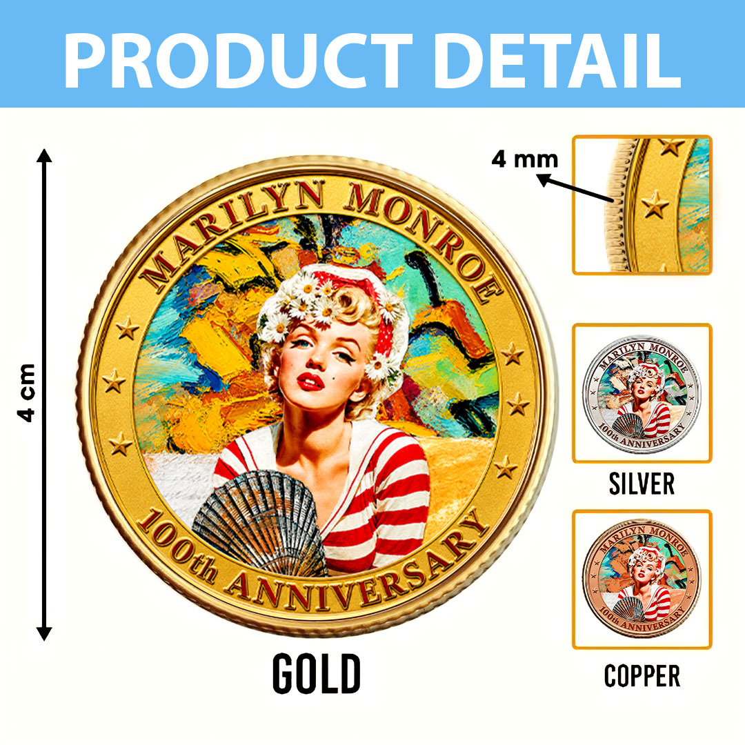Marilyn Monroe 100th Anniversary Commemorative Coin – HOATT19807