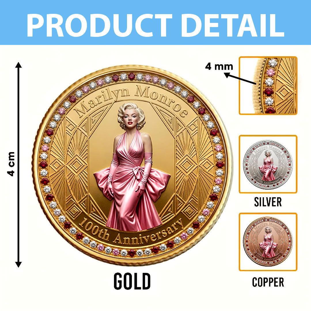Marilyn Monroe 100th Anniversary Commemorative Coin – HOATT19834