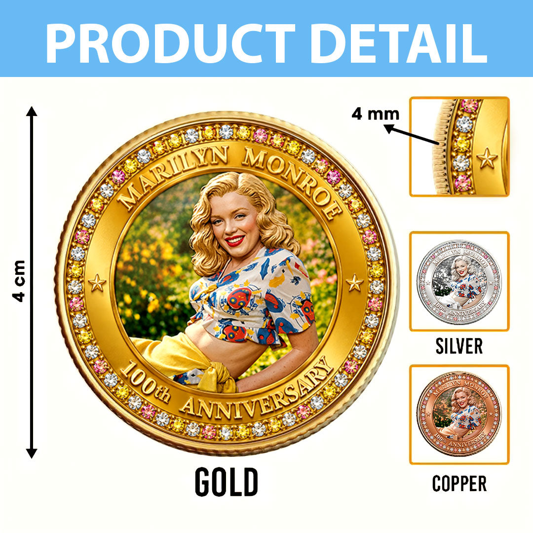 Marilyn Monroe 100th Anniversary Commemorative Coin – HOATT19969