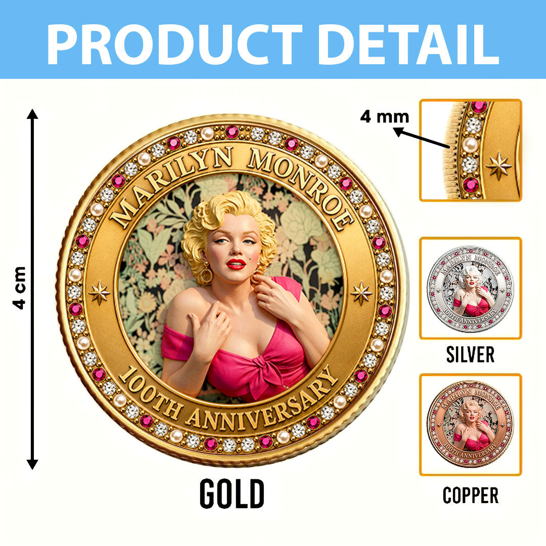Marilyn Monroe 100th Anniversary Commemorative Coin – HOATT19970