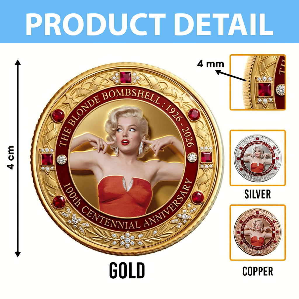 Marilyn Monroe 100th Anniversary Commemorative Coin – HOATT20041
