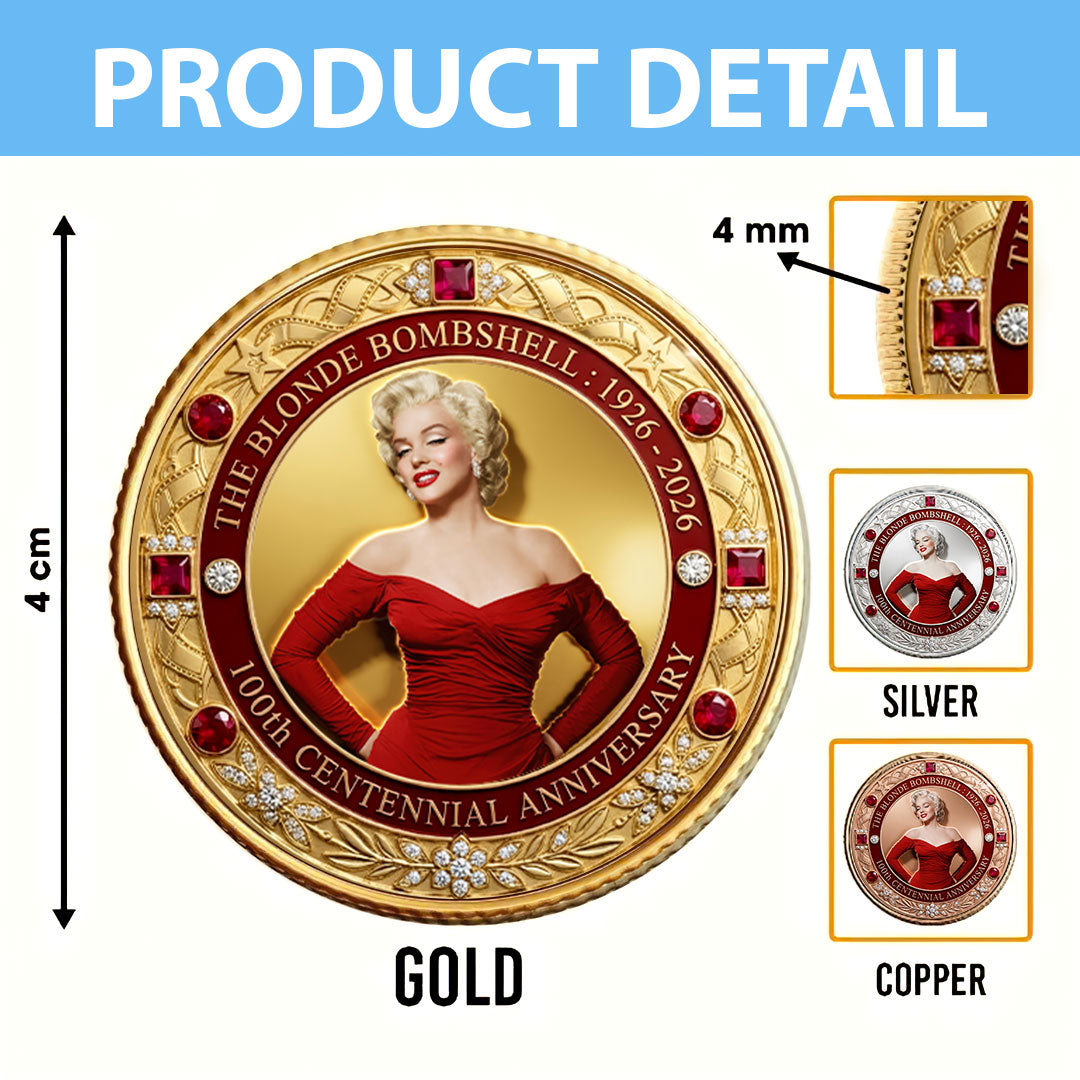 Marilyn Monroe 100th Anniversary Commemorative Coin – HOATT20042