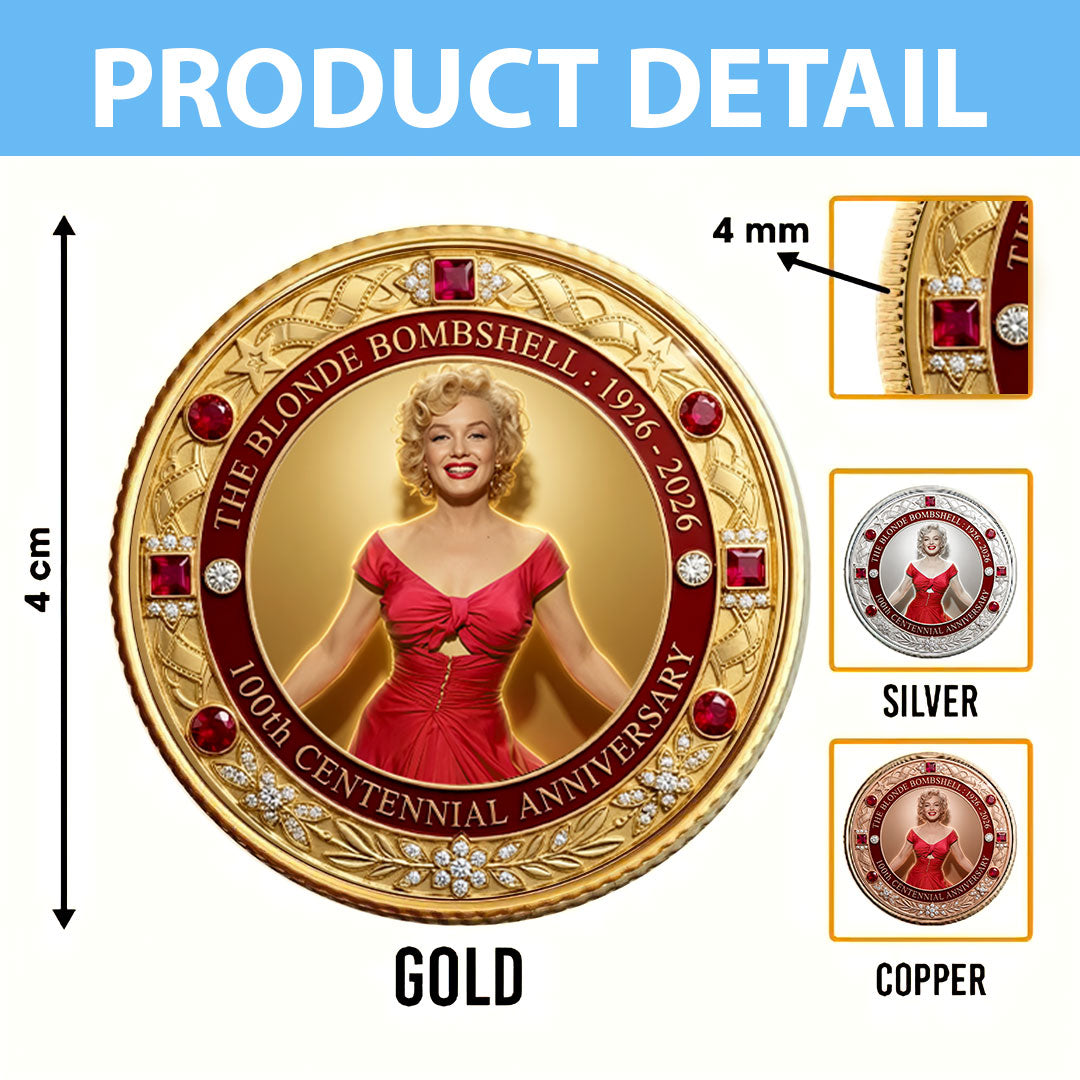 Marilyn Monroe 100th Anniversary Commemorative Coin – HOATT20043