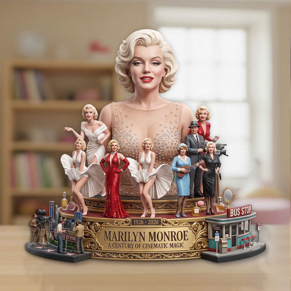 Marilyn Monroe 100th Anniversary Custom Shape Acrylic Plaque – TMTHU7873