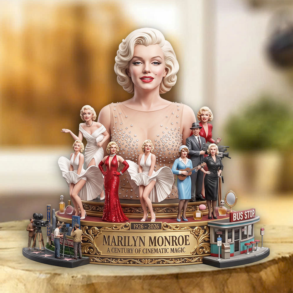 Marilyn Monroe 100th Anniversary Custom Shape Acrylic Plaque – TMTHU7873