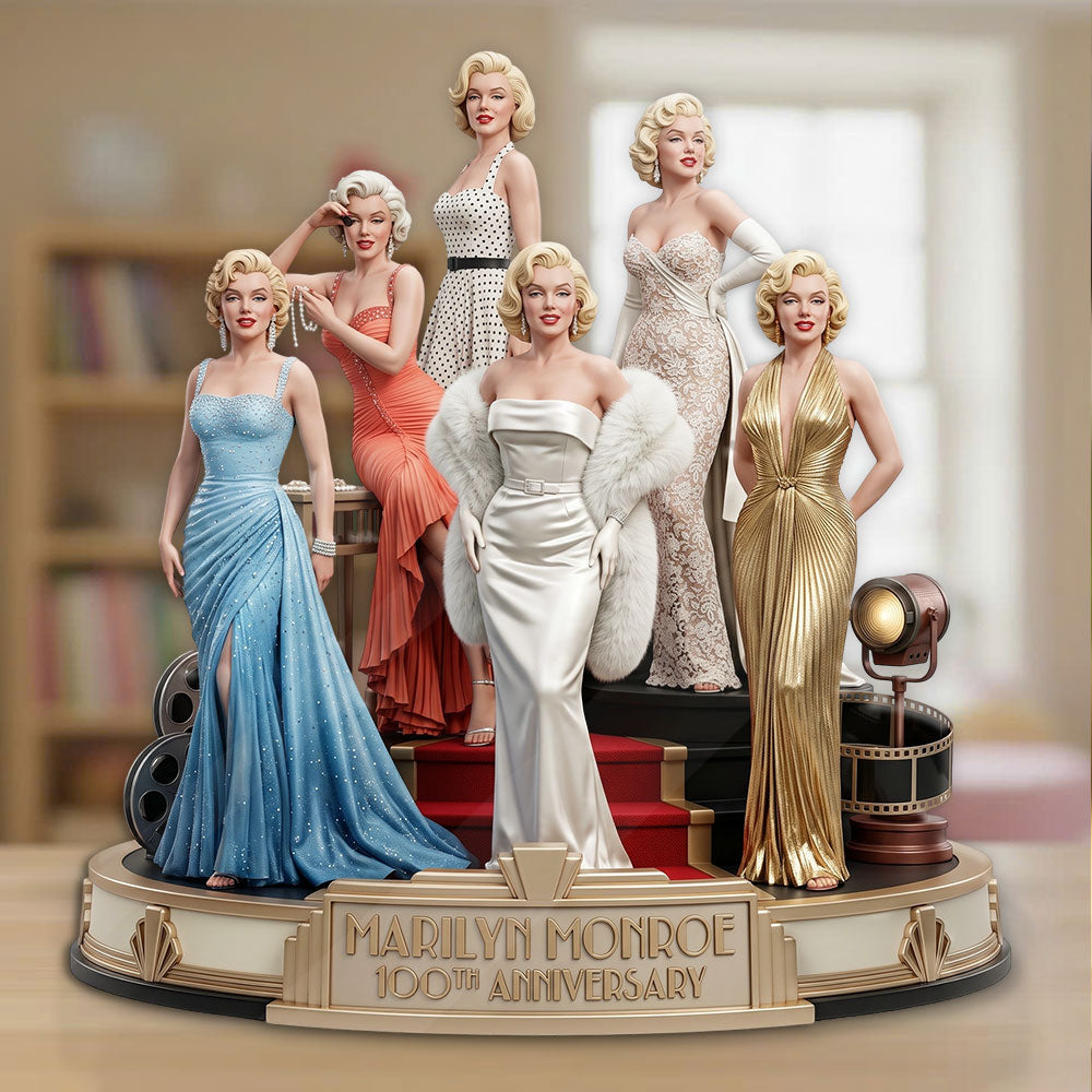 Marilyn Monroe 100th Anniversary Custom Shape Acrylic Plaque – TMTHU7978