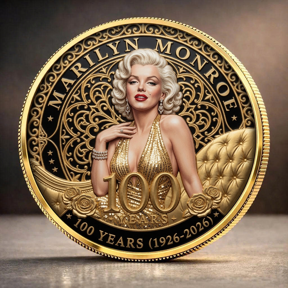 Marilyn Monroe 100 Years Anniversary Commemorative Coin – TANTN24776
