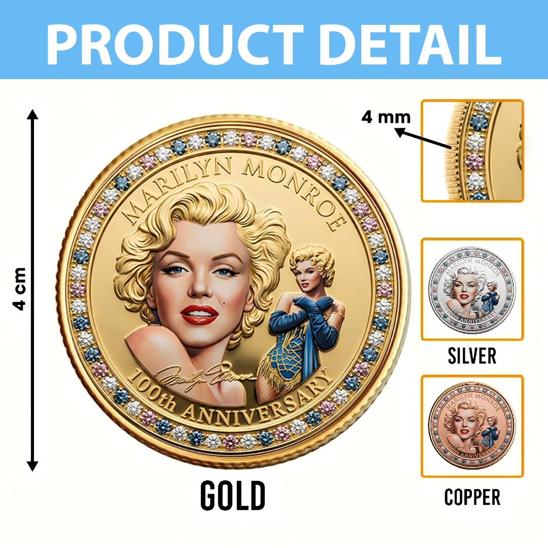 Marilyn Monroe 100th Anniversary Commemorative Coin – HOATT19828