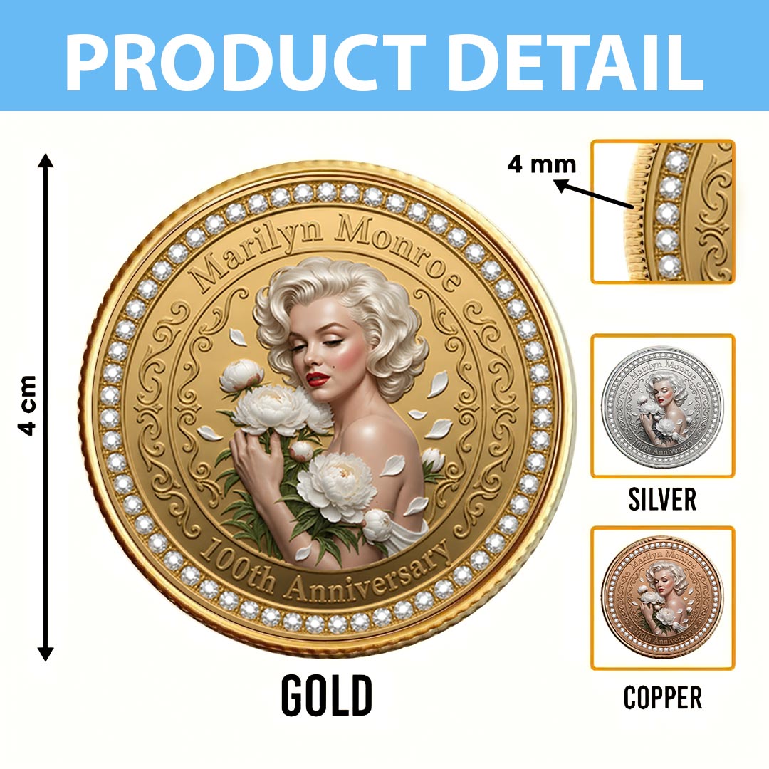 Marilyn Monroe 100th Anniversary Commemorative Coin – HOATT19832