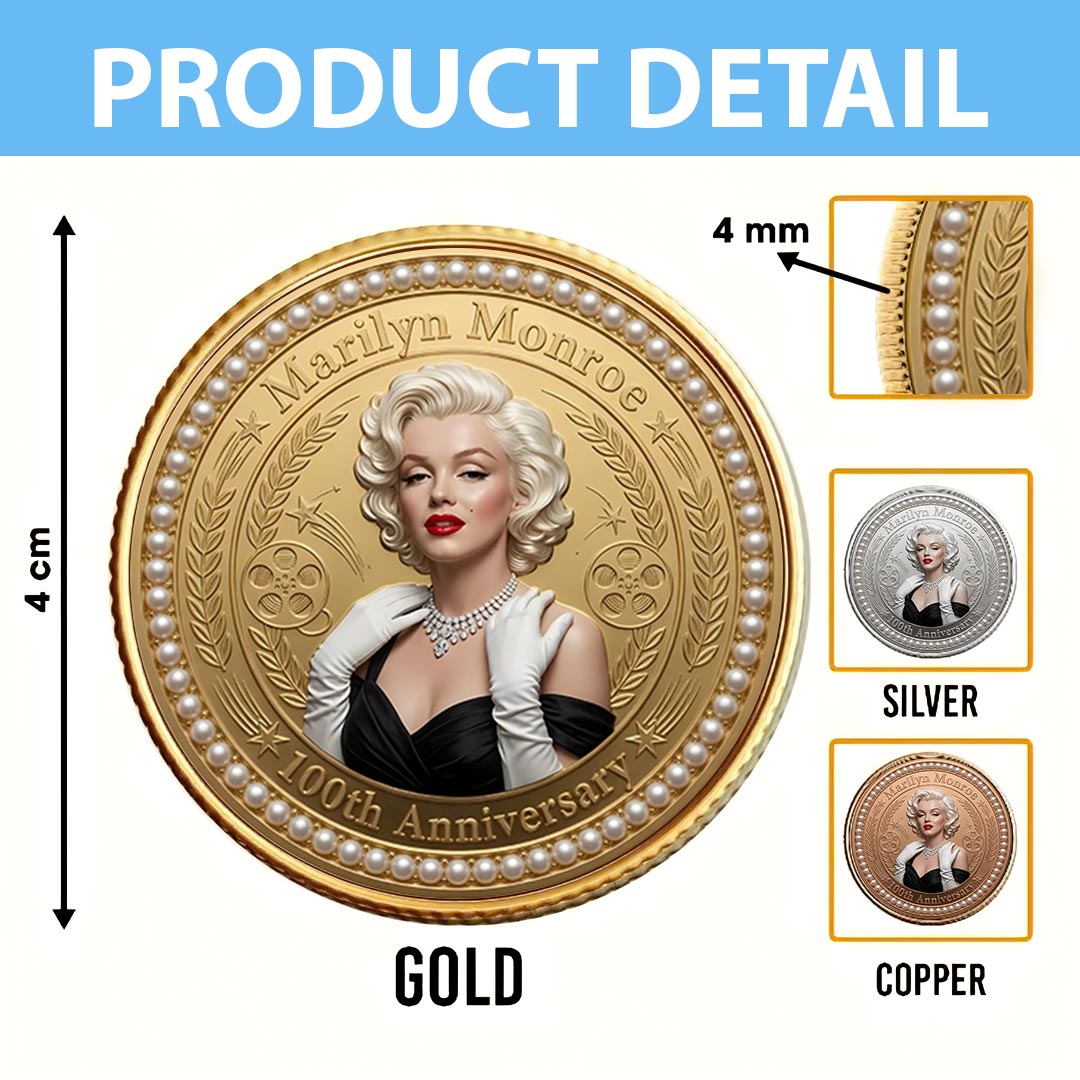 Marilyn Monroe 100th Anniversary Commemorative Coin – HOATT19833