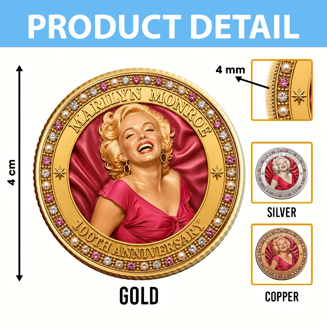 Marilyn Monroe 100th Anniversary Commemorative Coin – HOATT19966