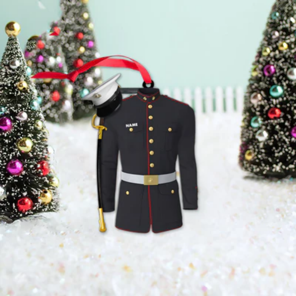 Marine Uniform Ornament Personalized ornament