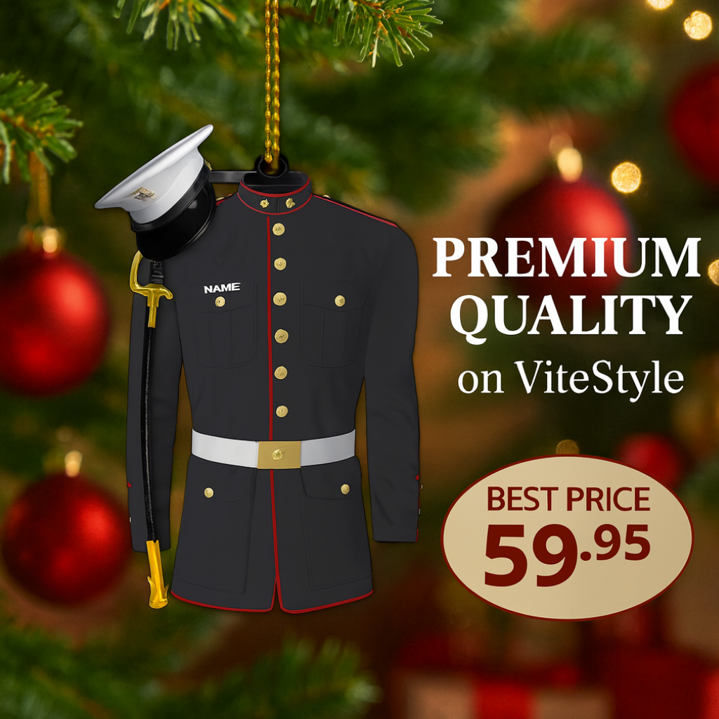 Marine Uniform Ornament Personalized ornament