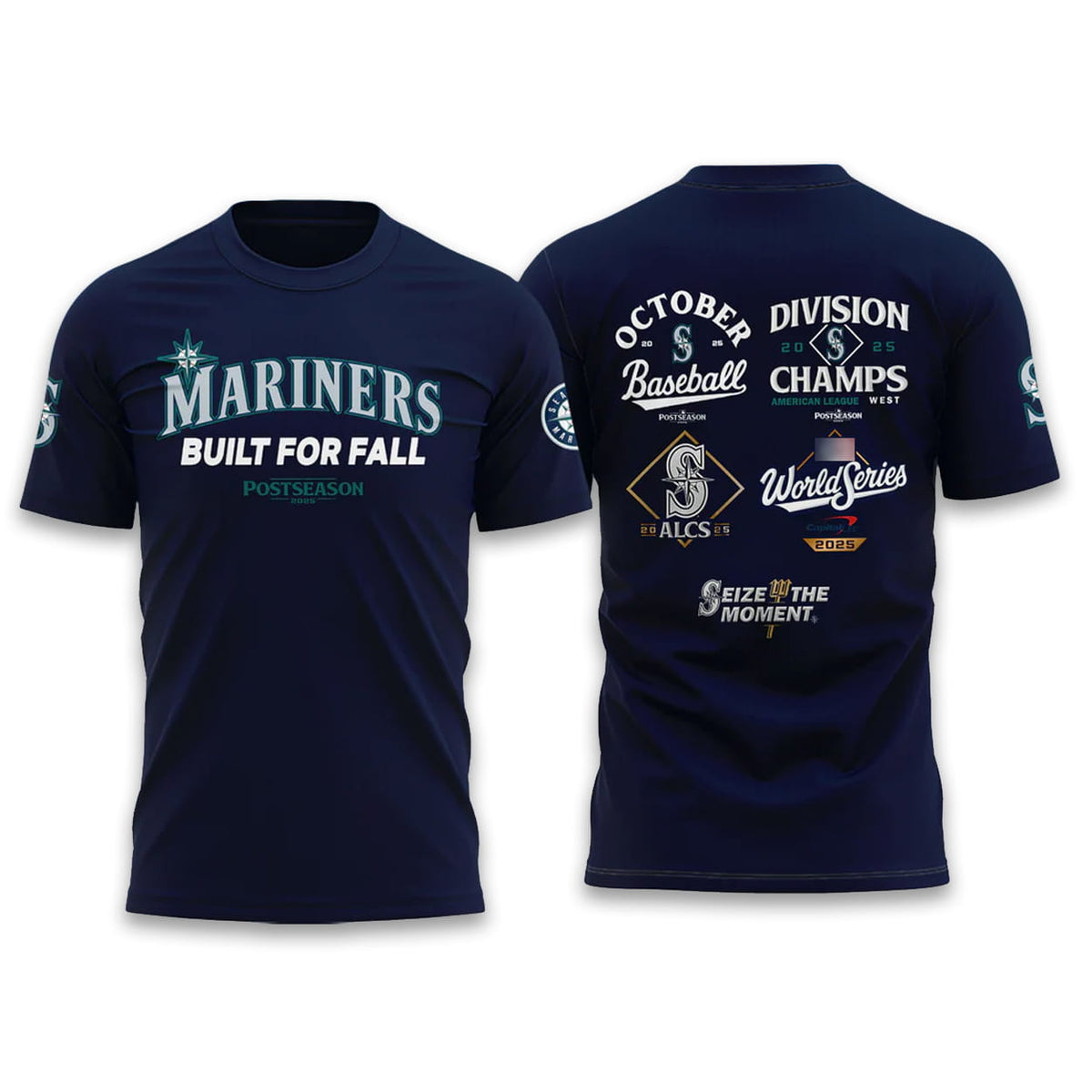 Mariners Seize The Moment World Series 2025 Shirt
