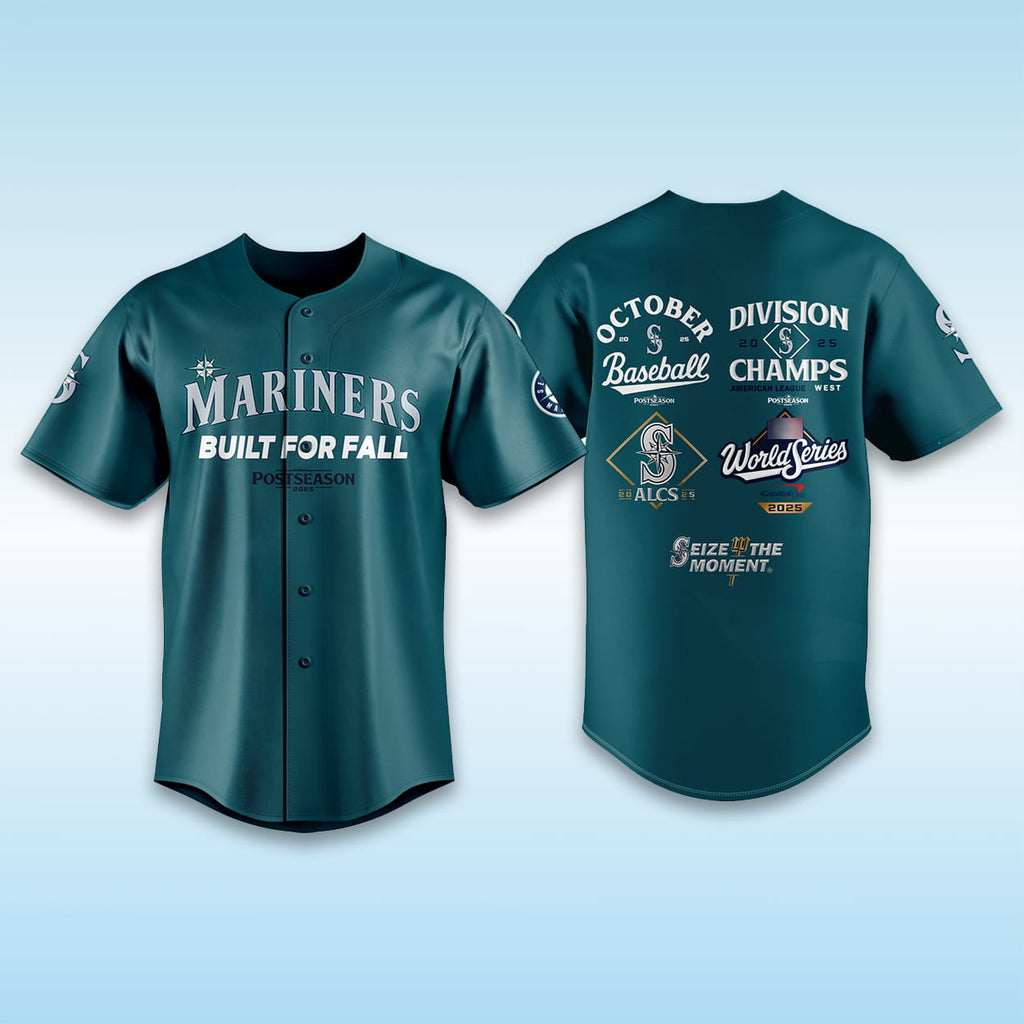 Mariners Seize The Moment World Series 2025 Baseball Jersey