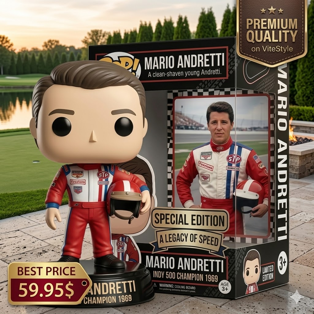 Mario Andretti Indy 500 Champion Pop! Figure