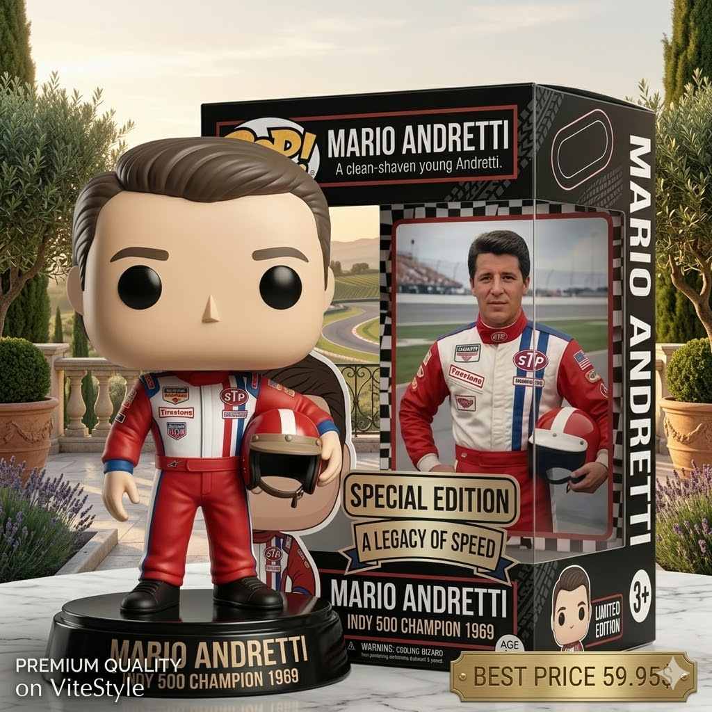 Mario Andretti Indy 500 Champion Pop! Figure