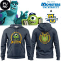 Marquette Golden Eagles x Monsters University Mike Wazowski Hoodie T-Shirt