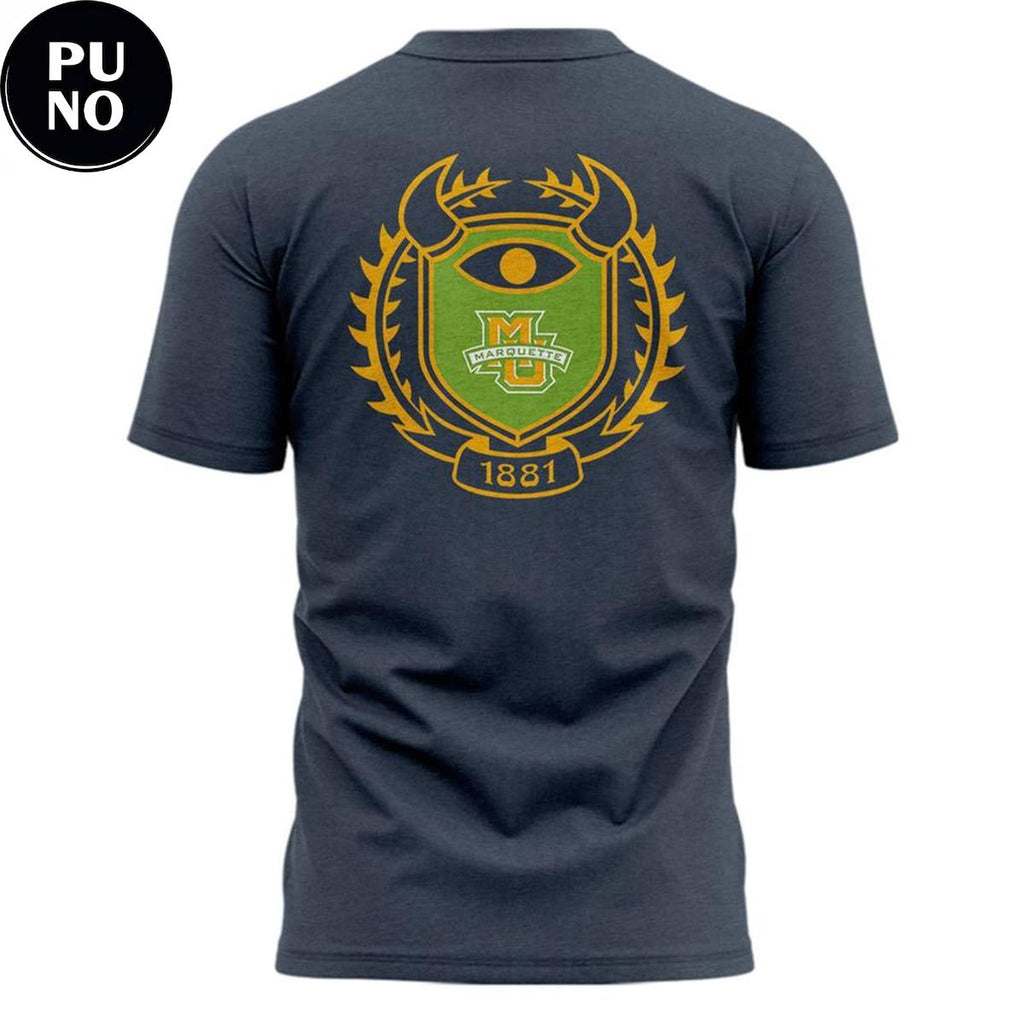 Marquette Golden Eagles x Monsters University Mike Wazowski Hoodie T-Shirt