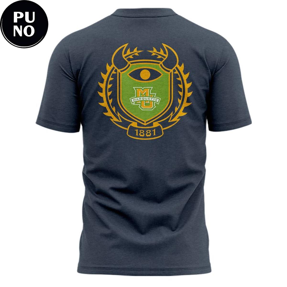 Marquette Golden Eagles x Monsters University Mike Wazowski Hoodie T-Shirt