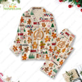 Marvel Avengers Gingerbread Cookies Holiday Christmas Pajamas Set