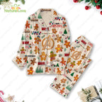 Marvel Avengers Gingerbread Cookies Holiday Christmas Pajamas Set