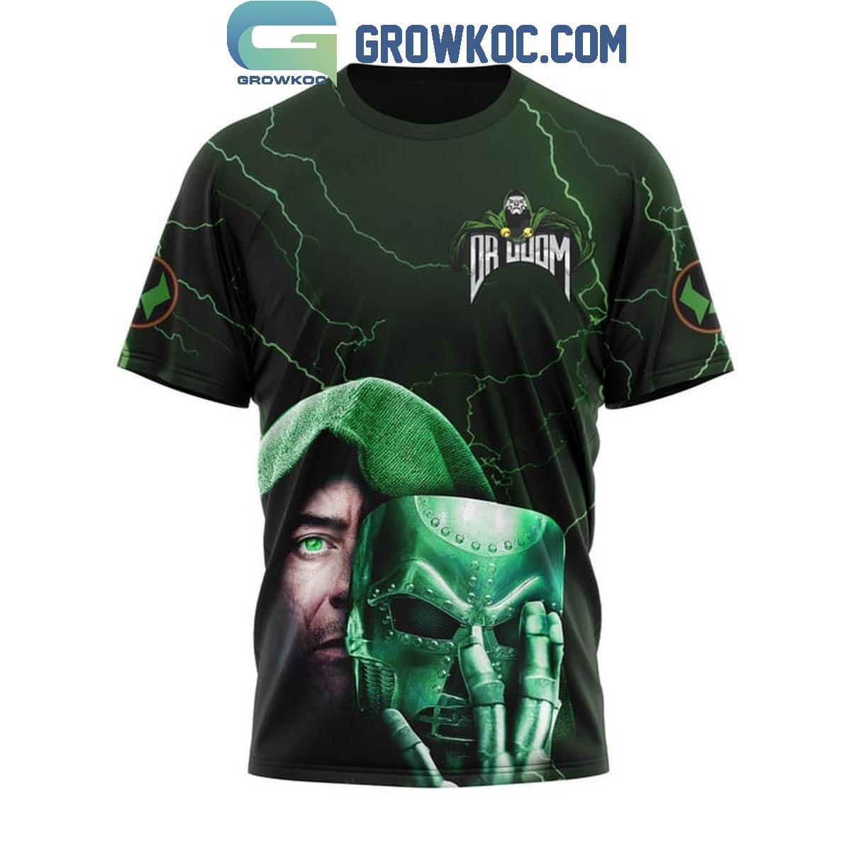 Marvel Doctor Doom New Mask Same Task Hoodie T Shirt