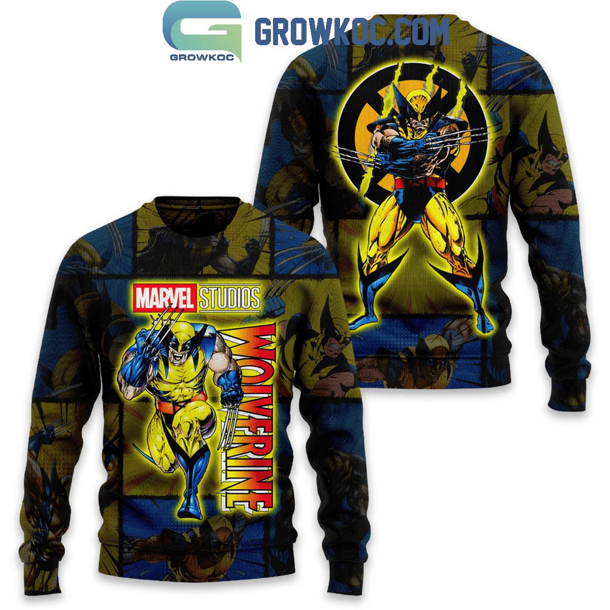 Marvel Studio X-Men Wolverine Logan Fan Hoodie Shirts