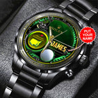 Personalized Masters Tournament x Rolex Black Stainless Steel Watch - VANDH 2768