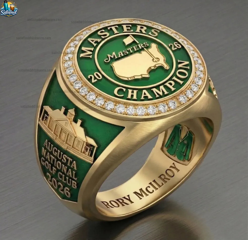 Masters 2026 Champion Rory McIlroy Commemorative Ring