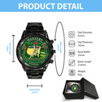 Masters Tournament Black Stainless Steel Watch - MAITM 10741