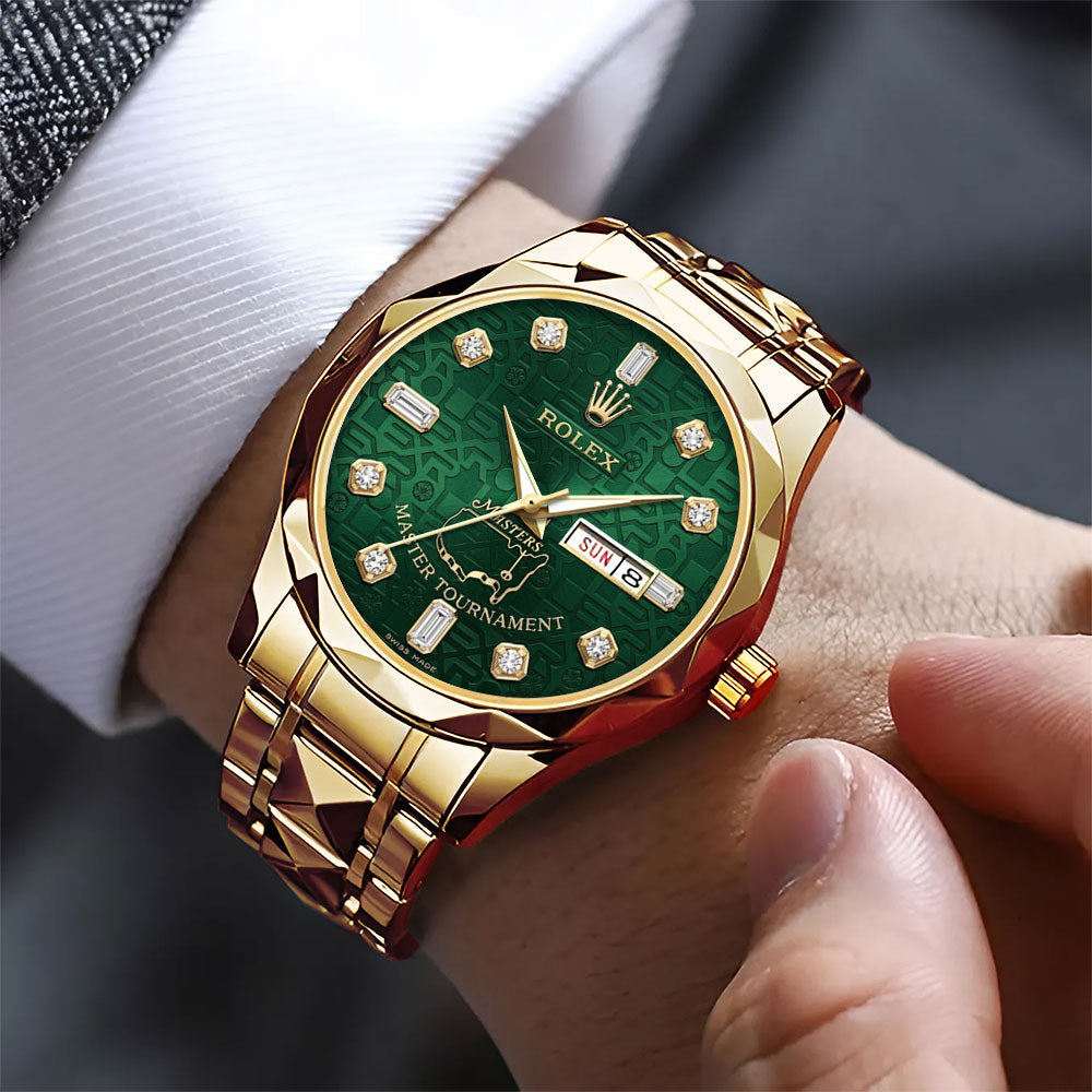 Masters Tournament x Rolex Alloy Luxury Quartz Watch - TMTHU5027