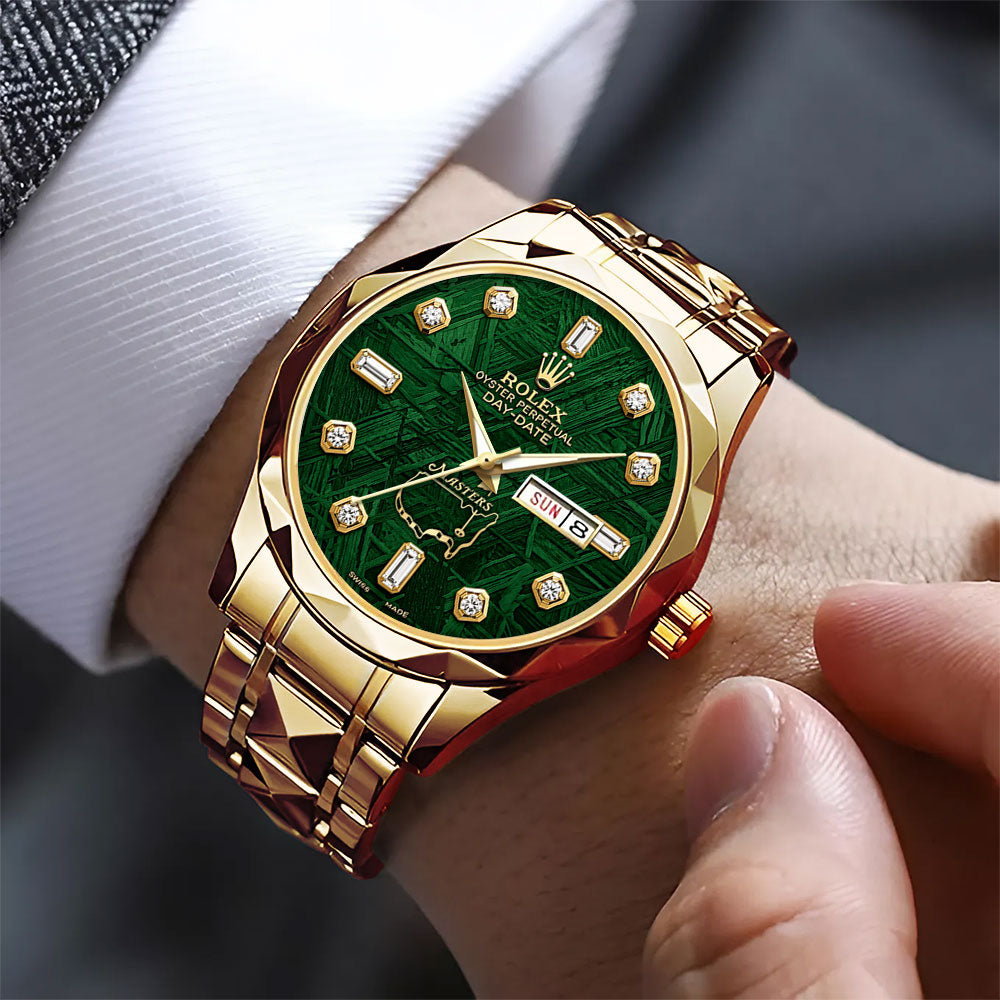 Masters Tournament x Rolex Alloy Luxury Quartz Watch - TMTHU5031