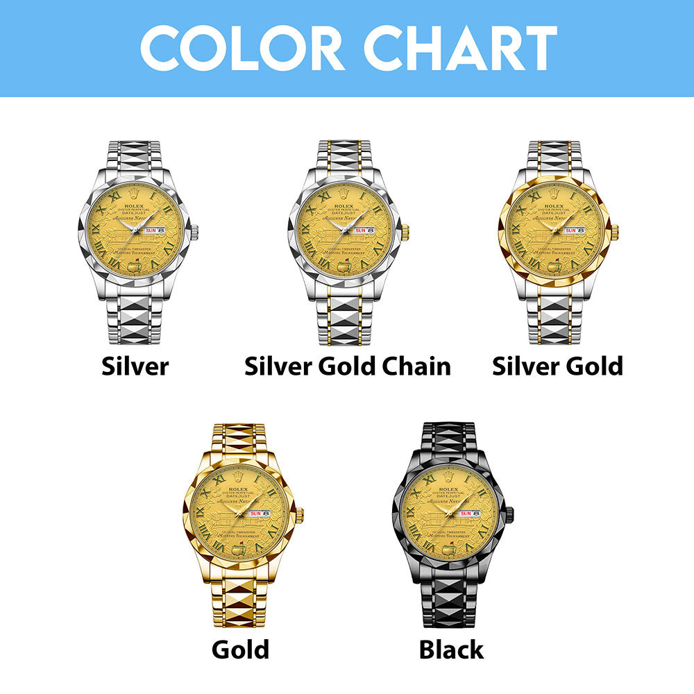 Masters Tournament x Rolex Alloy Luxury Quartz Watch - TMTHU5288