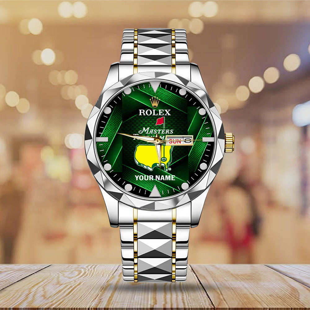 Personalized Masters Tournament x Rolex Alloy Luxury Quartz Watch - MAITM15045
