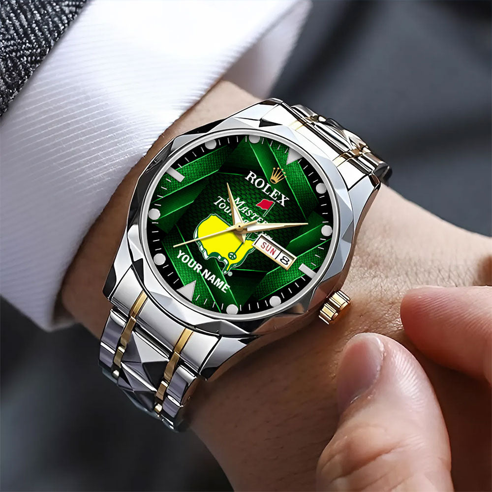 Personalized Masters Tournament x Rolex Alloy Luxury Quartz Watch - MAITM15045