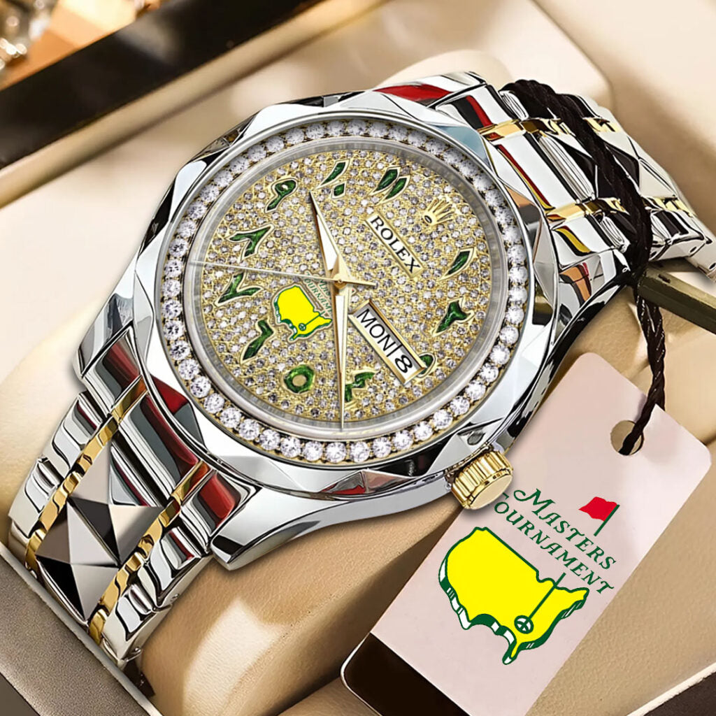 Masters Tournament x Rolex Alloy Luxury Quartz Watch - MAITM15155