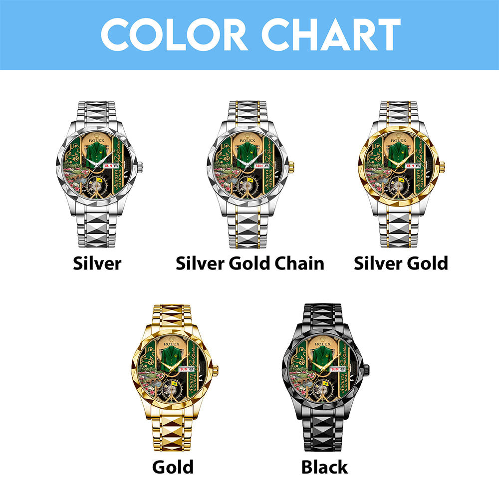 Masters Tournament x Rolex Alloy Luxury Quartz Watch - TMTHU5136