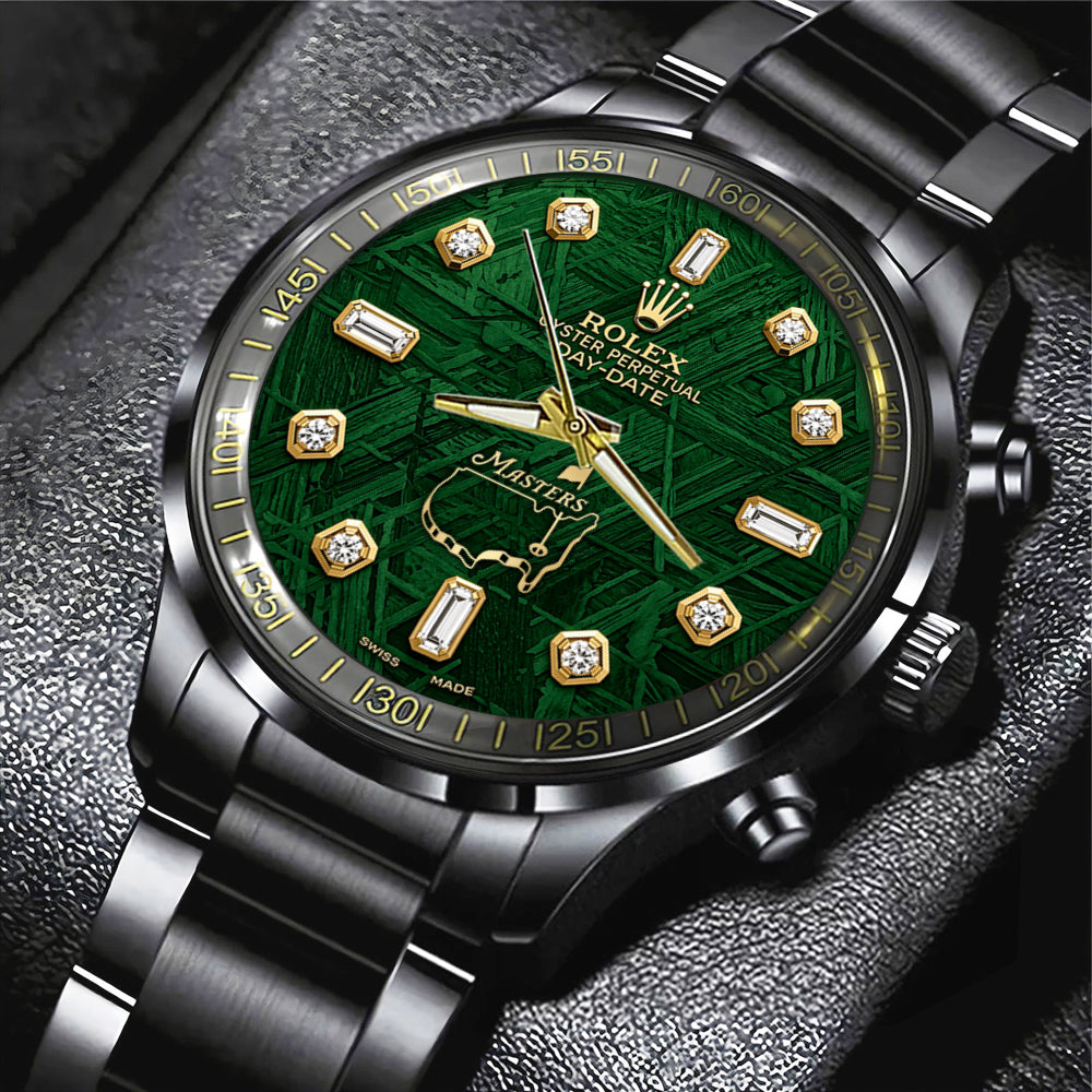 Masters Tournament x Rolex Black Stainless Steel Watch - TMTHU5085