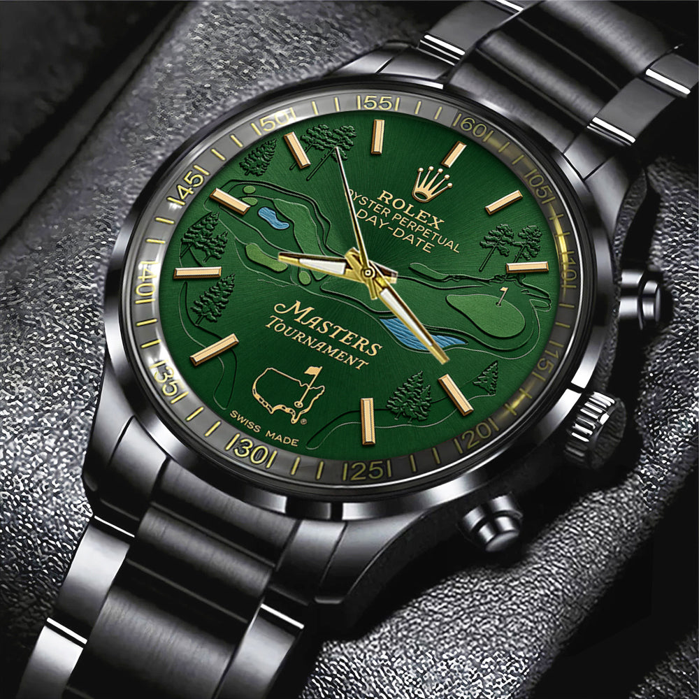 Masters Tournament x Rolex Black Stainless Steel Watch - TMTHU5086